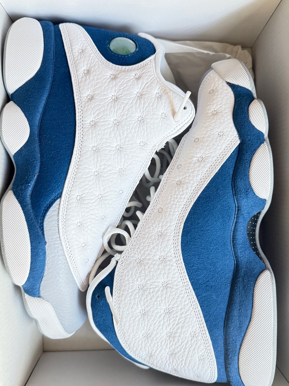 Jordan 13 Retro – White/French Blue | Men’s Size 8.5